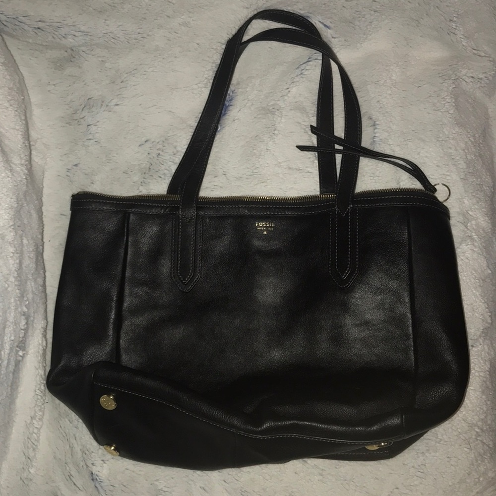 Fossil Sydney Shopper Leather Tote Bag